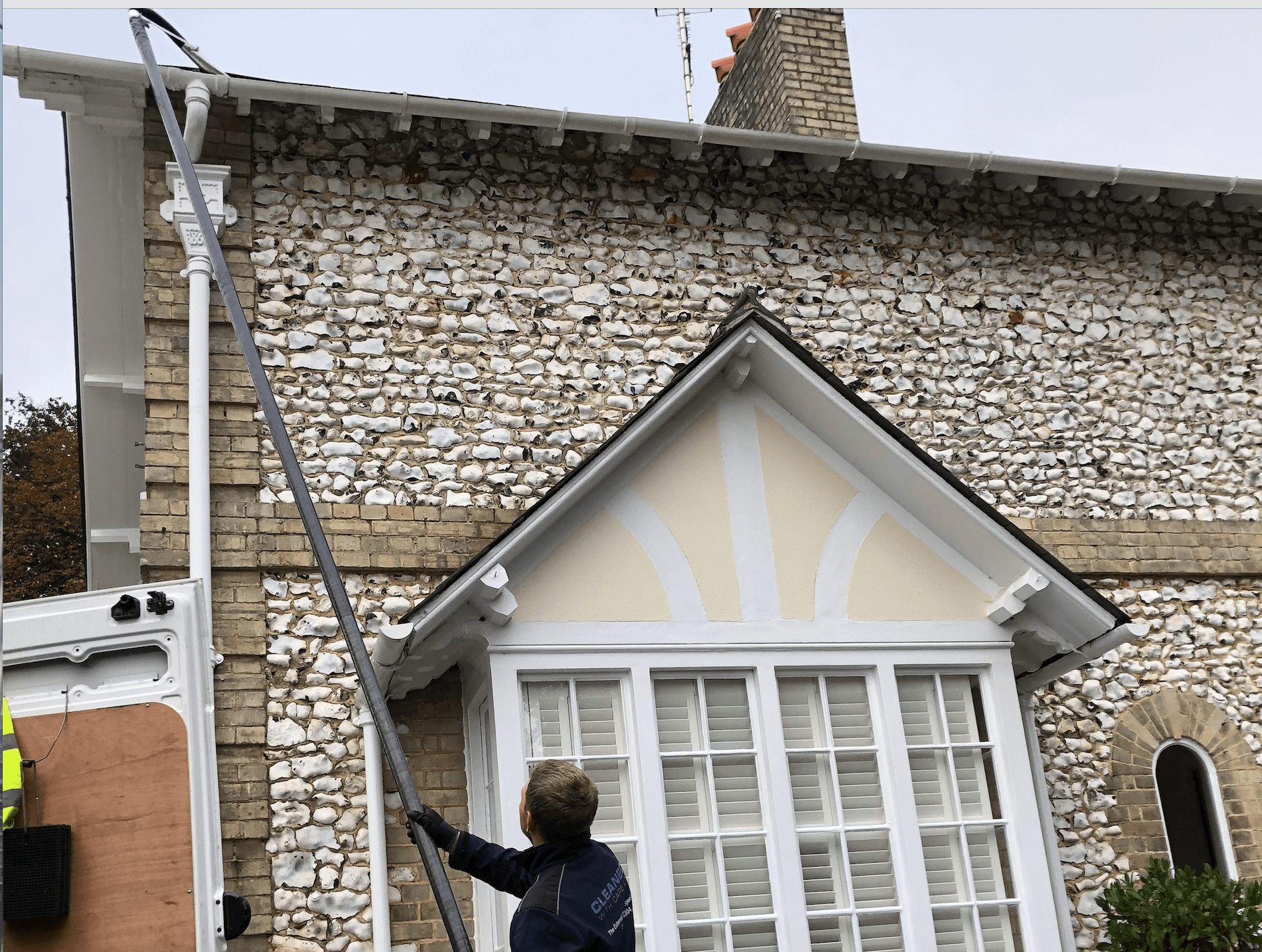 Professional gutter cleaning tools and equipment used by The Roof Moss Cleaners in Tring